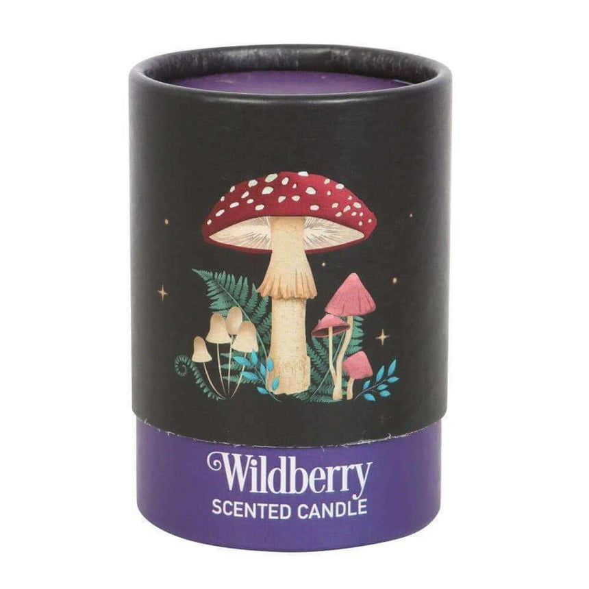 Forest Mushroom Wild berry Candle with Box - The Fashion Gift Shop Candles