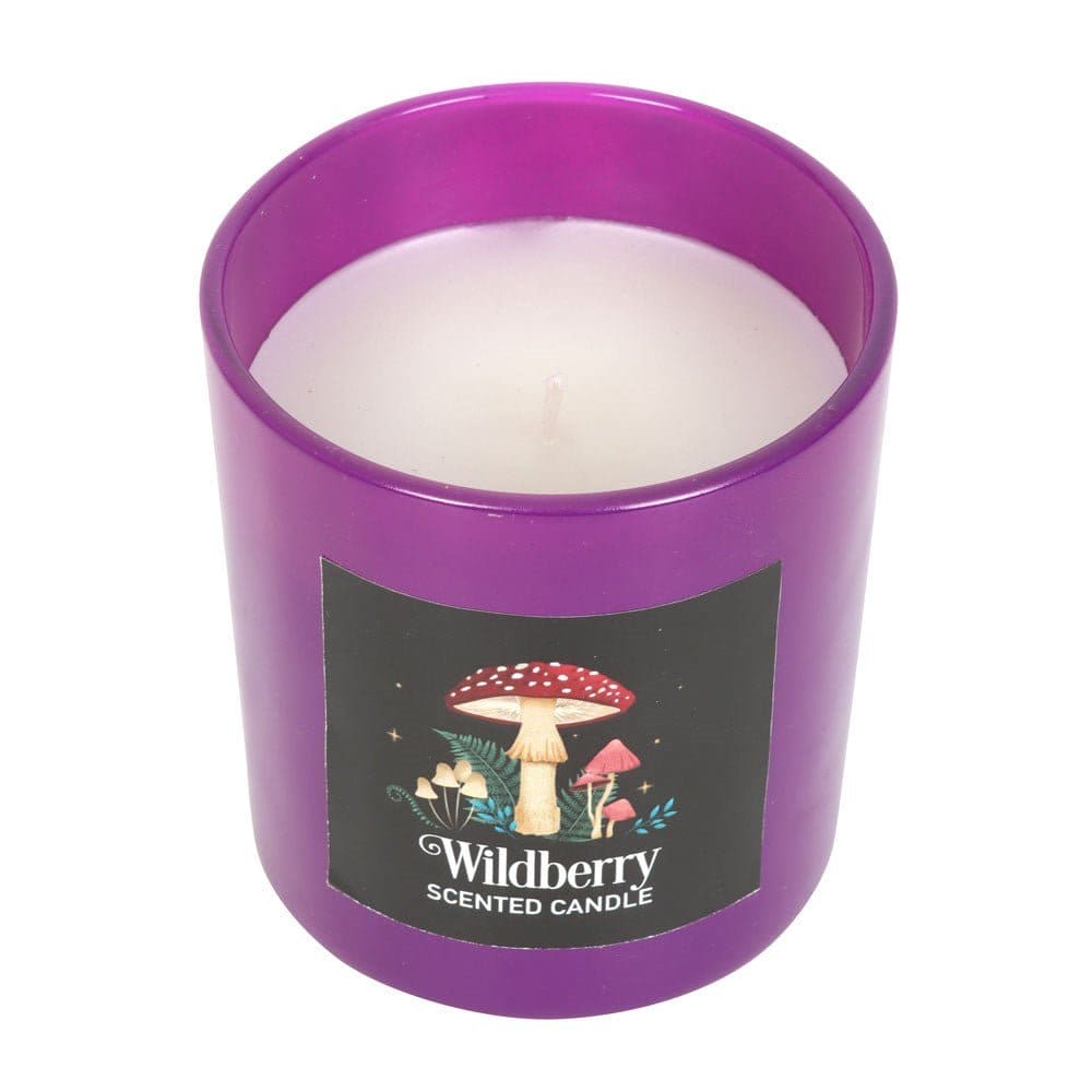 Forest Mushroom Wild berry Candle with Box - Candles by Jones Home & Gifts