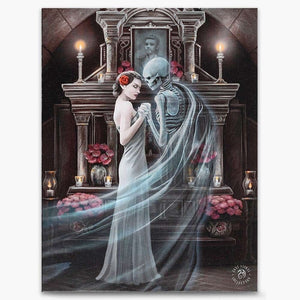 Forever Yours Canvas Wall Art Plaque Design by Anne Stokes - Wall Art's by Anne Stokes
