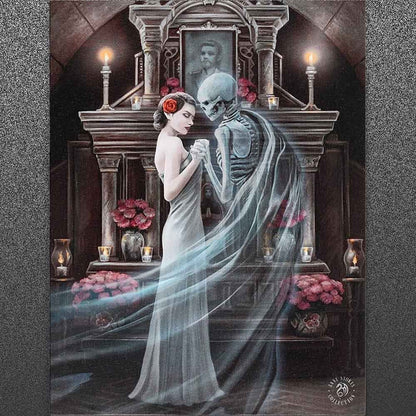 Forever Yours Canvas Wall Art Plaque Design by Anne Stokes - Wall Art's by Anne Stokes