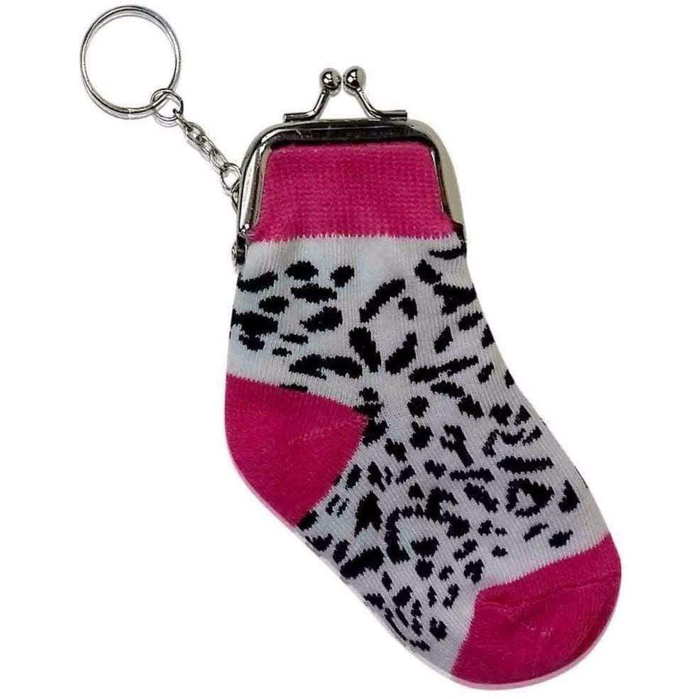 Fun Novelty Sock Shaped Coin Purse - Coin Purses by Fashion Accessories
