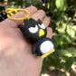 Girls Boys Cute Penguin Keyring With Bell - Bag Charms & Keyrings by Fashion Accessories