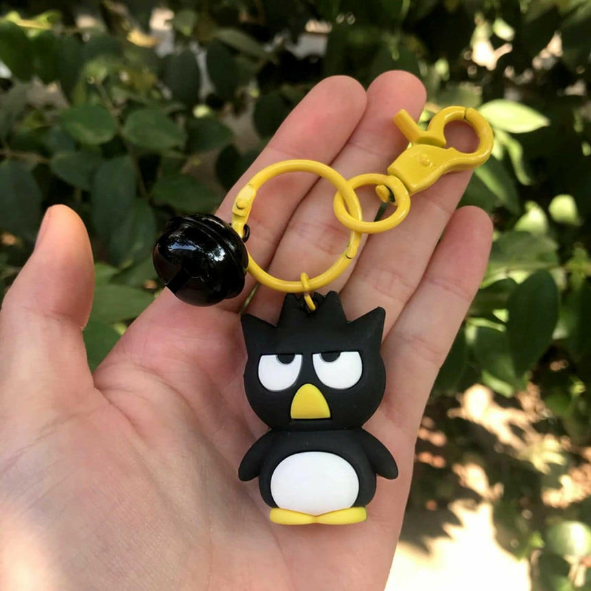 The Fashion Gift Shop: Girls Boys Cute Penguin Keyring With Bell