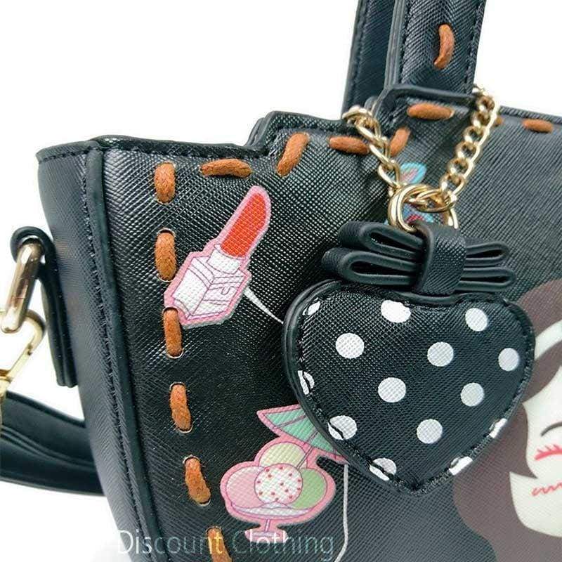Girls ladies High-Quality Retro Handbags Quirky Fun Style Womens Shoulder Bag
