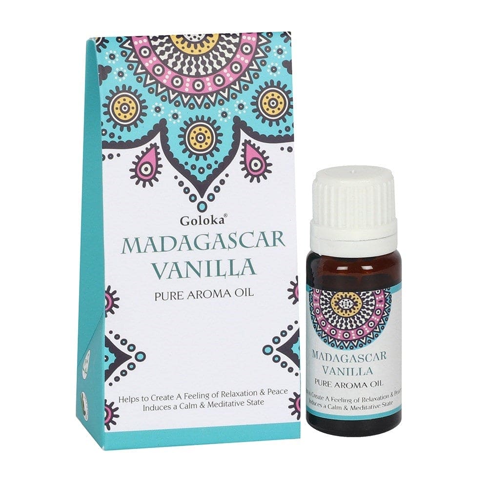 Goloka 10ml Madagascar Vanilla Calming and relaxing Sleep and Respiratory aid - Aroma oil by Goloka