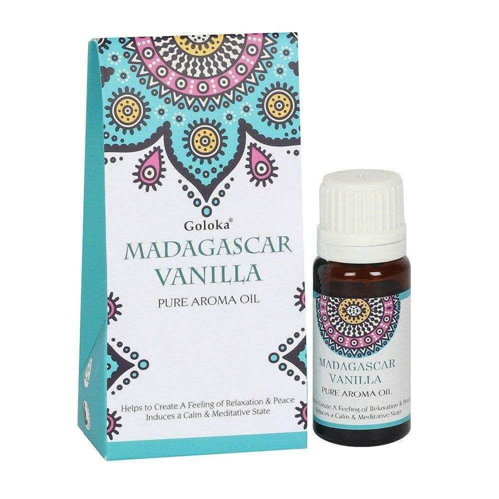 Goloka 10ml Madagascar Vanilla Calming and relaxing Sleep and Respiratory aid by Goloka