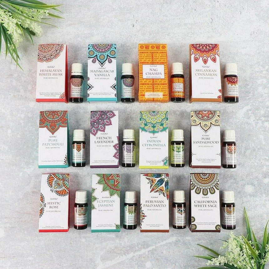 The Fashion Gift Shop: Goloka 10ml Nag Champa Fragrance Oil, Stress Buster by Goloka, Aroma oil