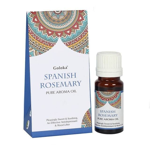 Goloka 10ml Spanish Rosemary Pure Fragrance Oil - Aroma oil by Goloka