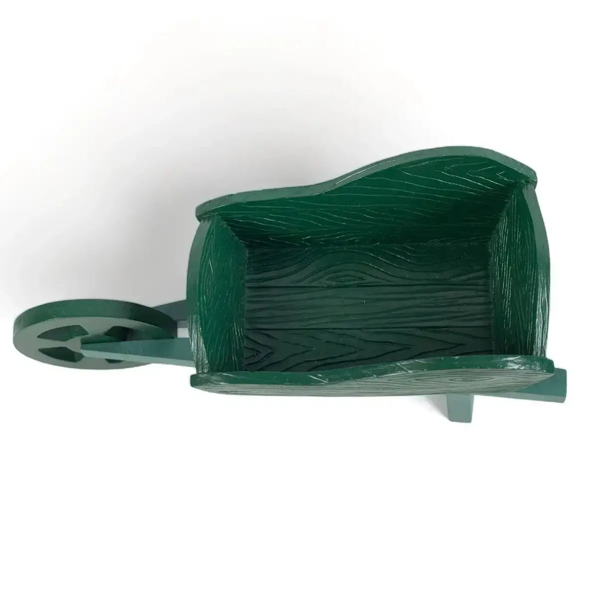 The Fashion Gift Shop: Green Resin Wheelbarrow Planter by Jones Home & Gifts, Pots and Planters