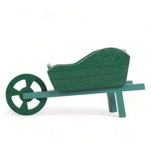 The Fashion Gift Shop: Green Resin Wheelbarrow Planter by Jones Home & Gifts, Pots and Planters
