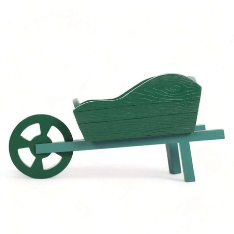 The Fashion Gift Shop: Green Resin Wheelbarrow Planter by Jones Home & Gifts, Pots and Planters