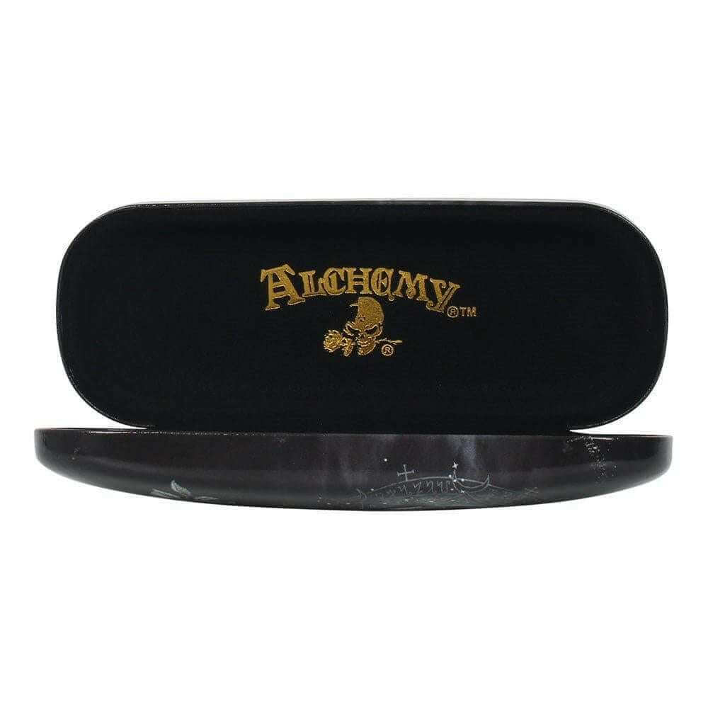 The Fashion Gift Shop: Grimalkin's Black Cat Withcy Glasses Case by Alchemy by Alchemy, Eyewear Cases & Holders