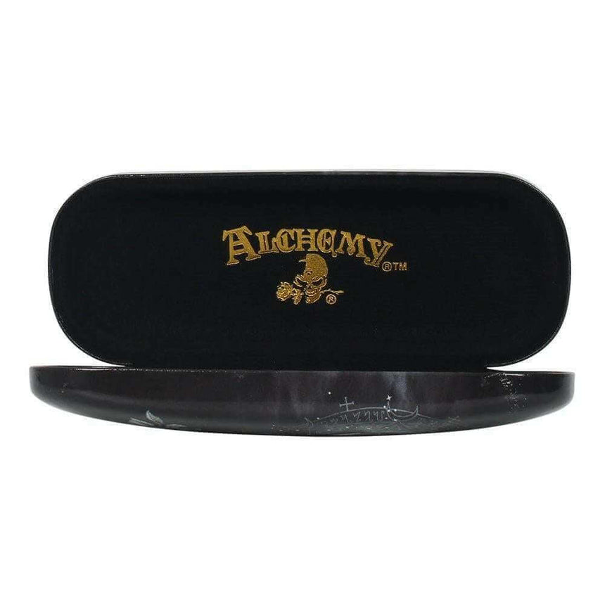 The Fashion Gift Shop: Grimalkin's Black Cat Withcy Glasses Case by Alchemy by Alchemy, Eyewear Cases & Holders