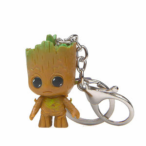 The Fashion Gift Shop: Groot Tree Guardians Of The Galaxy Keyrings Figures by Fashion Accessories, Marvel Gifts
