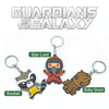Guardians Of The Galaxy Character Keyrings, Groot, Rocket, Star-Lord - Baby Groot