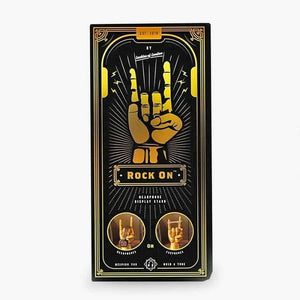 The Fashion Gift Shop: Rock On Headphone Stand with Gift Box for Music Lovers by Luckies, Headphone Holder