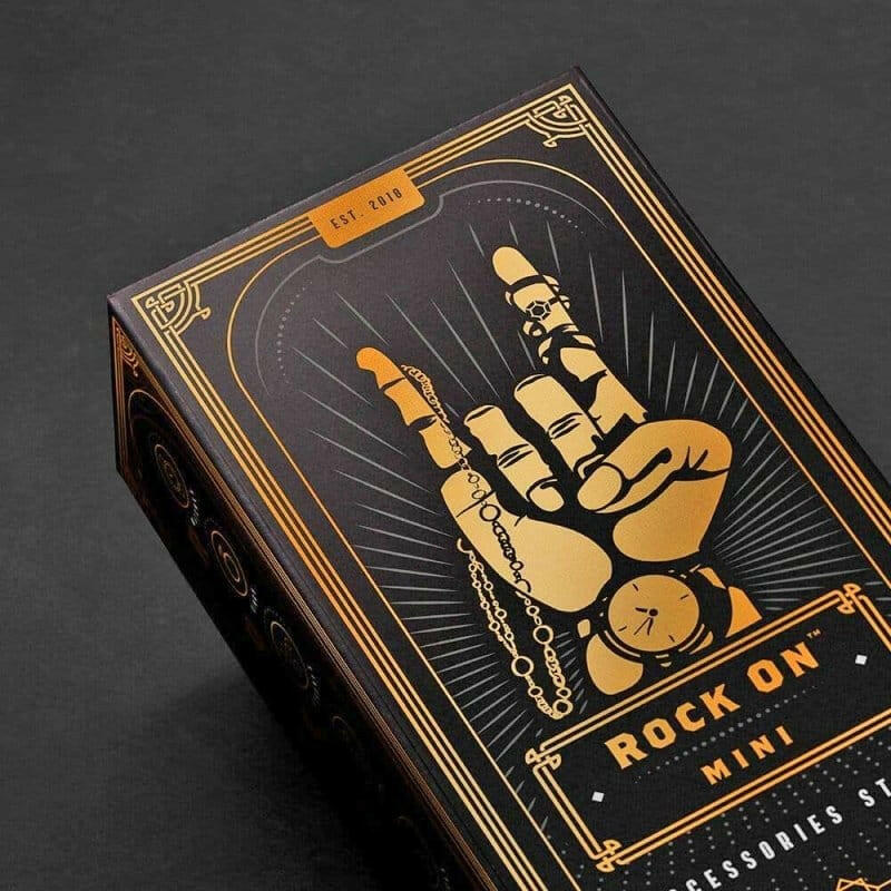 The Fashion Gift Shop: Rock On Mini with Premium Gift Box - Mini Headphone Stand by Luckies, Headphone & Headset Accessories