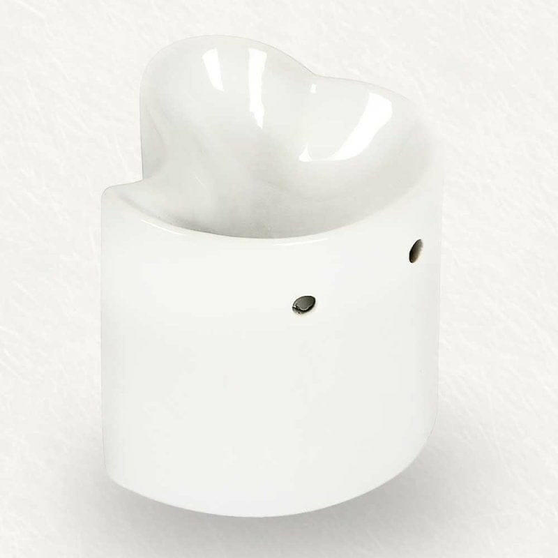 The Fashion Gift Shop: Heart Shape Design Ceramic Oil Burner or Wax Melt Burners by Jones Home & Gifts, Oil Burner & Wax Melters