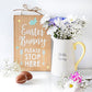 Hello Spring Ceramic Flower Jug 17cm Vase - Flower Jugs by Jones Home & Gifts