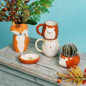 The Fashion Gift Shop: Hettie the Hedgehog Mug by Sass and Belle, Mugs and Cups