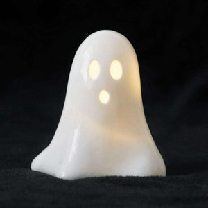 Hey Boo Ceramic Night Light LED Ghost Shaped Decor - The Fashion Gift Shop Night Lights & Ambient Lighting