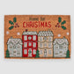 Home For Christmas Festive Natural Doormat, Door-Scape - Door Mat by Jones Home & Gifts