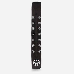 The Fashion Gift Shop: Black Gothic Incense Stick Holder, Ash Catcher Wooden, 6 Styles by Spirit of equinox, Incense Holders