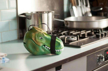 The Fashion Gift Shop: Dinosaur T Rex Lunch Box - Jurassic Dino Storage Case with Carry Handle by Luckies, Lunch Boxes & Totes