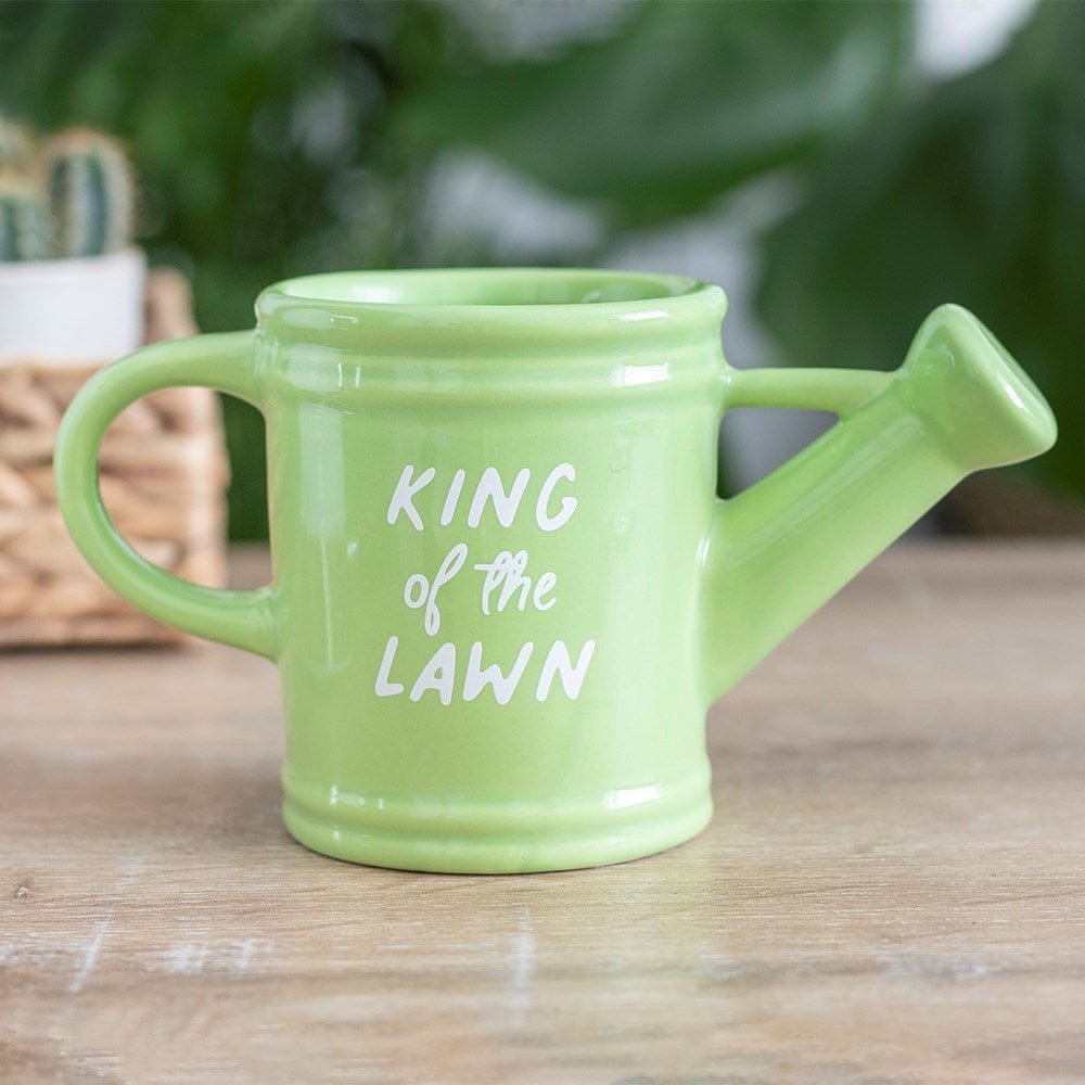 King of the Lawn Watering Can Novelty Mug, Father's Day Gifts - Mugs and Cups by Jones Home & Gifts
