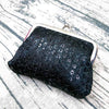 Trendy Sequin Coin Purse Lace Wallet, Card Holder - Black