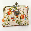 Large Floral Double Sided Coin Purse Money Pouch Wallet High Quality Gift - Style 2