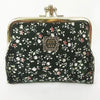 Large Floral Double Sided Coin Purse Money Pouch Wallet High Quality Gift - Style 1
