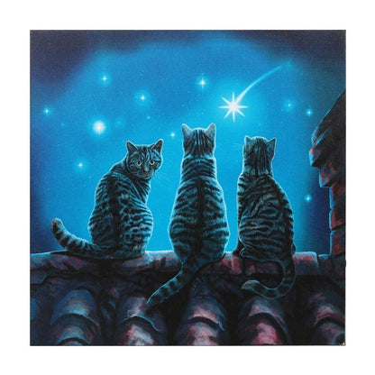 Lisa Parker Wish Upon A Star Light Up Canvas Plaque - Wall Art's by Lisa Parker