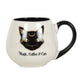Magic, Coffee & Cats Mystic Cat Rounded Mug 500ml - Mugs and Cups by Spirit of equinox