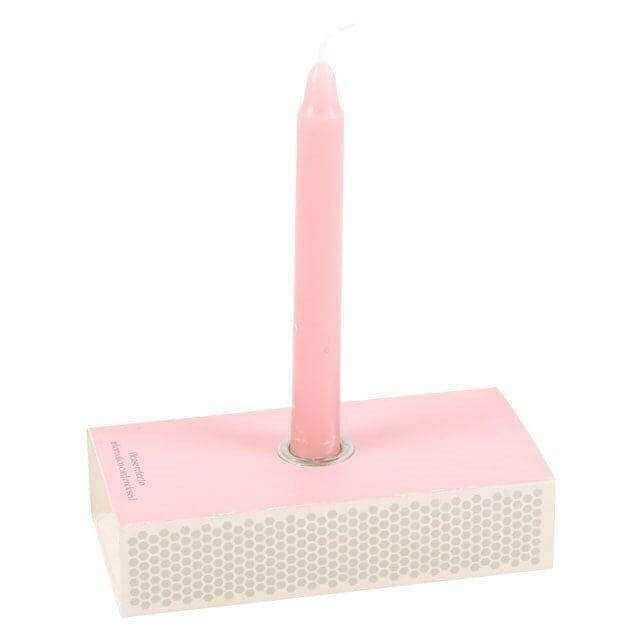 The Fashion Gift Shop: Magic Love Spell in a Box 3 Pink Candles to Manifest Love by Spirit of equinox, Candles