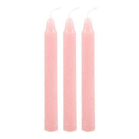 The Fashion Gift Shop: Magic Love Spell in a Box 3 Pink Candles to Manifest Love by Spirit of equinox, Candles