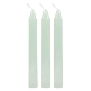 The Fashion Gift Shop: Magic Luck Spell in a Box With Holder Complete Set 3 Green Candles by Spirit of equinox, Candles