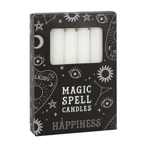 The Fashion Gift Shop: Casting Spell Candles Box of 12 for Manifesting Solid Colours by Spirit of equinox, Candles
