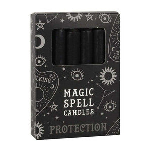 The Fashion Gift Shop: Casting Spell Candles Box of 12 for Manifesting Solid Colours by Spirit of equinox, Candles