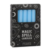 Magic Spell Candles Box of 12 for Spell Casting - Light Blue for Peace