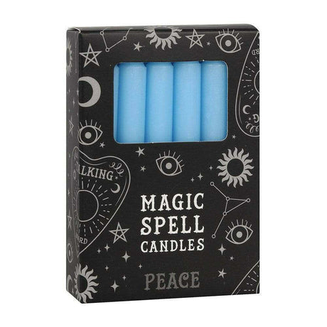 The Fashion Gift Shop: Casting Spell Candles Box of 12 for Manifesting Solid Colours by Spirit of equinox, Candles