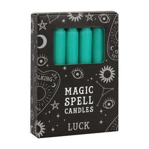 The Fashion Gift Shop: Casting Spell Candles Box of 12 for Manifesting Solid Colours by Spirit of equinox, Candles