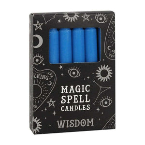 The Fashion Gift Shop: Casting Spell Candles Box of 12 for Manifesting Solid Colours by Spirit of equinox, Candles