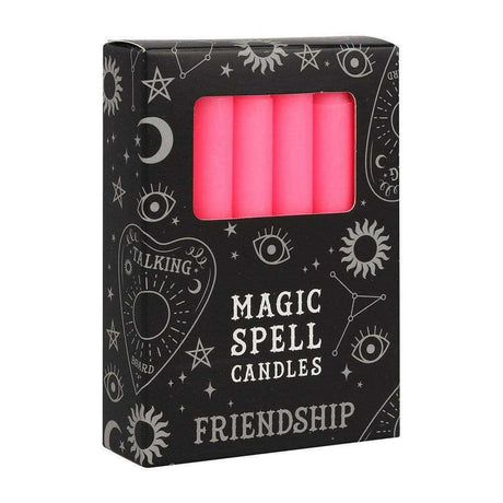 The Fashion Gift Shop: Casting Spell Candles Box of 12 for Manifesting Solid Colours by Spirit of equinox, Candles