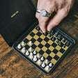 The Fashion Gift Shop: Magnetic Travel Chess Set by Iron and Glory Portable Game by Iron and Glory, chess set