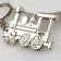 Men's Collectable Train Locomotive Keyring Gift by Fashion Accessories
