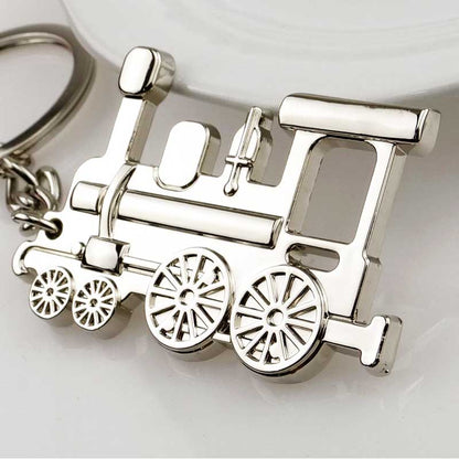 Men's Collectable Train Locomotive Keyring Gift - Bag Charms & Keyrings by Fashion Accessories