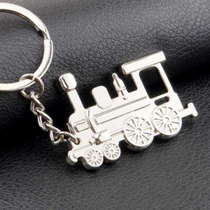 Men's Collectable Train Locomotive Keyring Gift - Bag Charms & Keyrings by Fashion Accessories