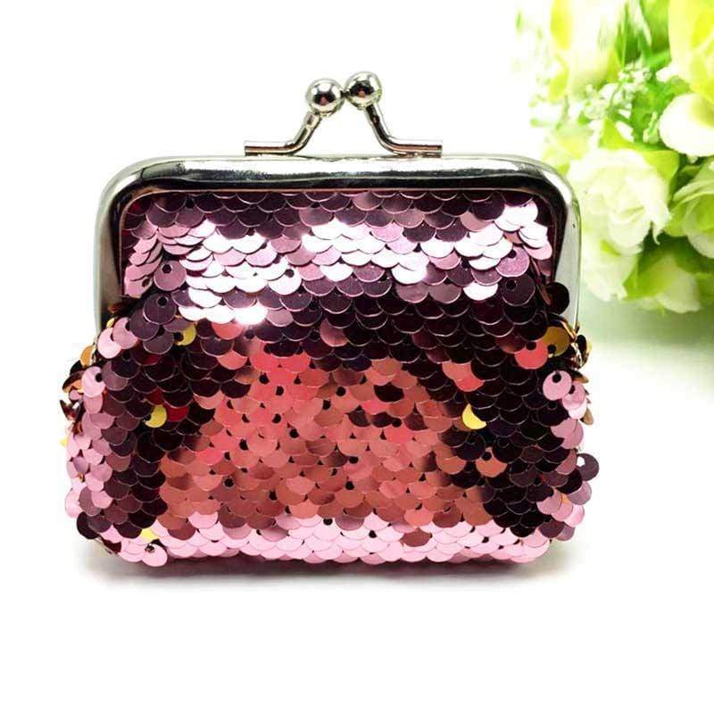 Mermaid Inspired Reversible Sequin Coin Purses - Coin Purses by Fashion Accessories