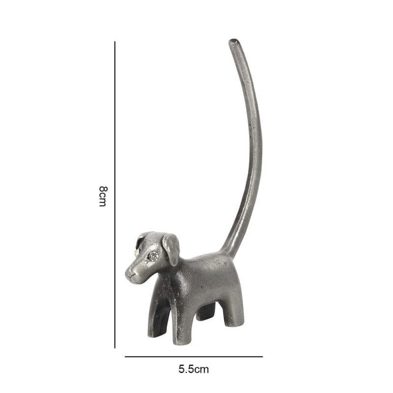 Metal Dog Ring Holder - Jewellery Dish by Jones Home & Gifts